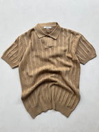 Legacy Knit Polo - Sand Beige