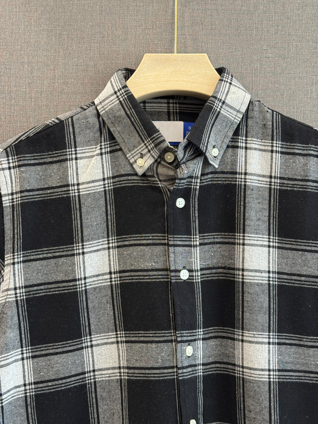 Signature Flannel Shirt - Black
