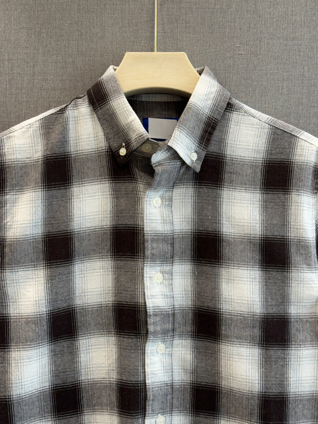 Signature Flannel Shirt - Ash Grey