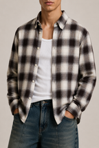 Signature Flannel Shirt - Ash Grey