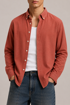 Signature Oxford Shirt - Rust