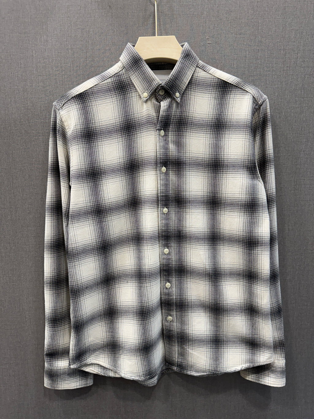 Core Flannel Shirt - Frost Grey