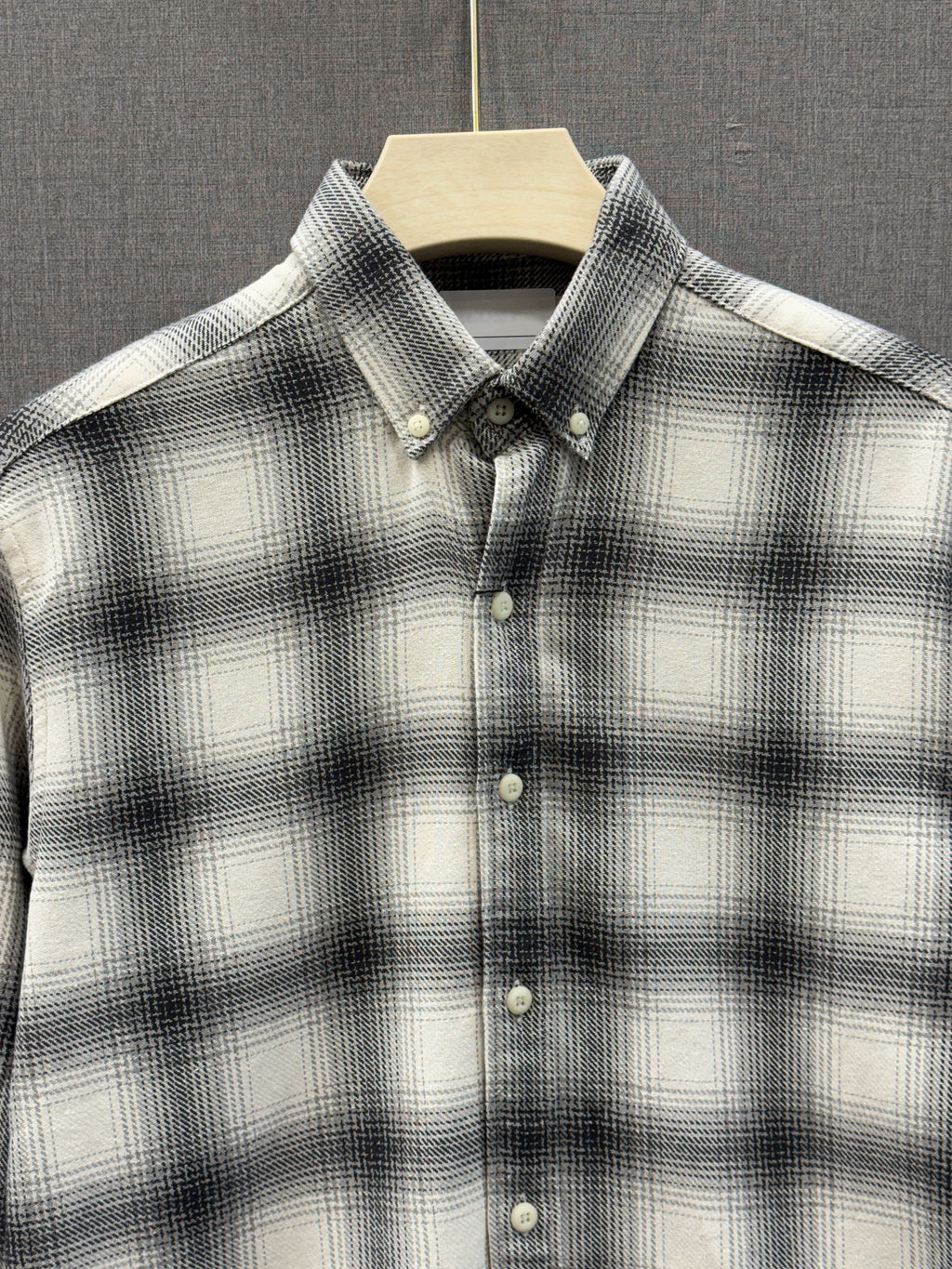 Core Flannel Shirt - Frost Grey