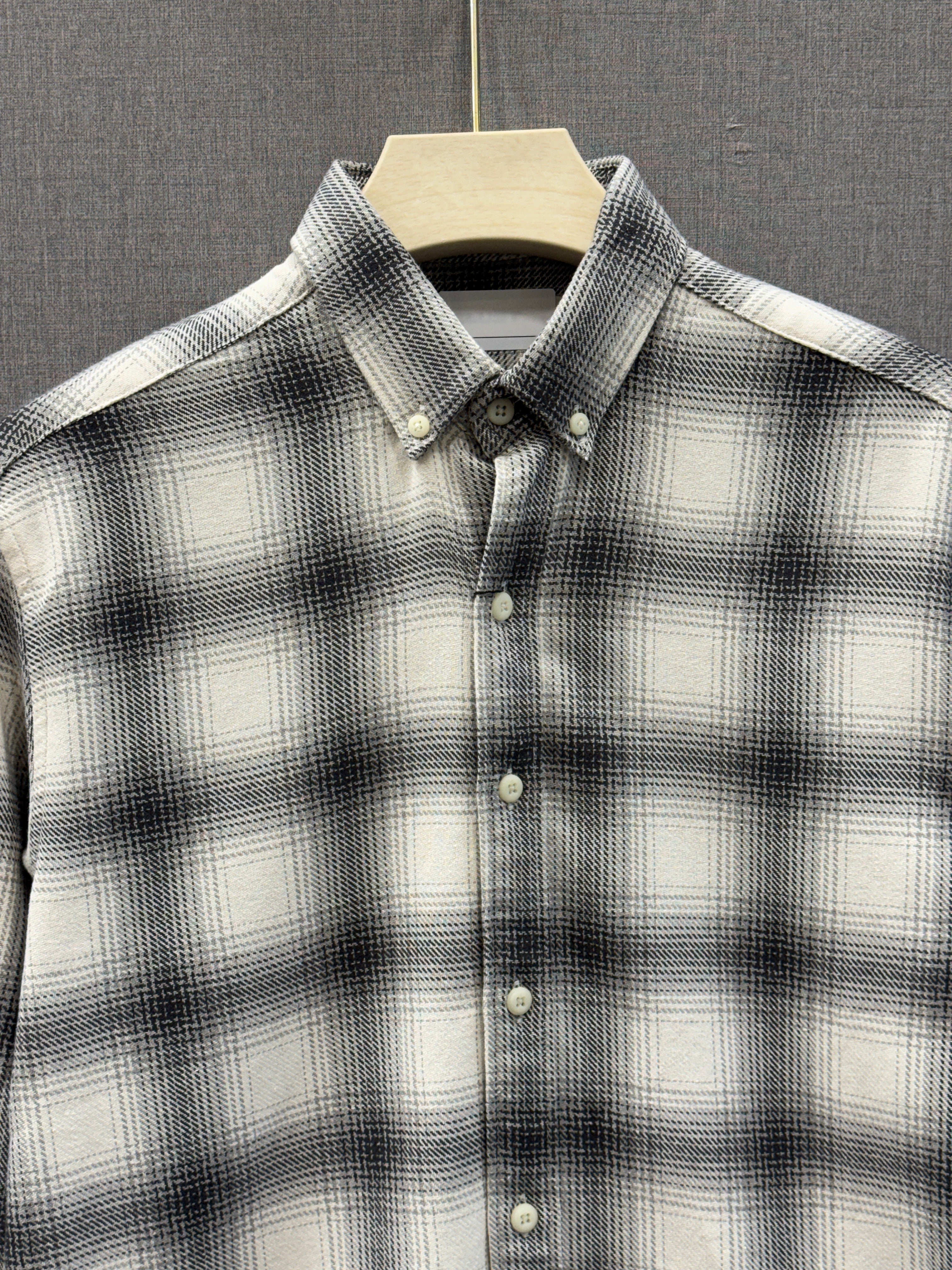 Core Flannel Shirt - Frost Grey