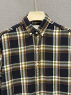 Core Flannel Shirt - Olive Black