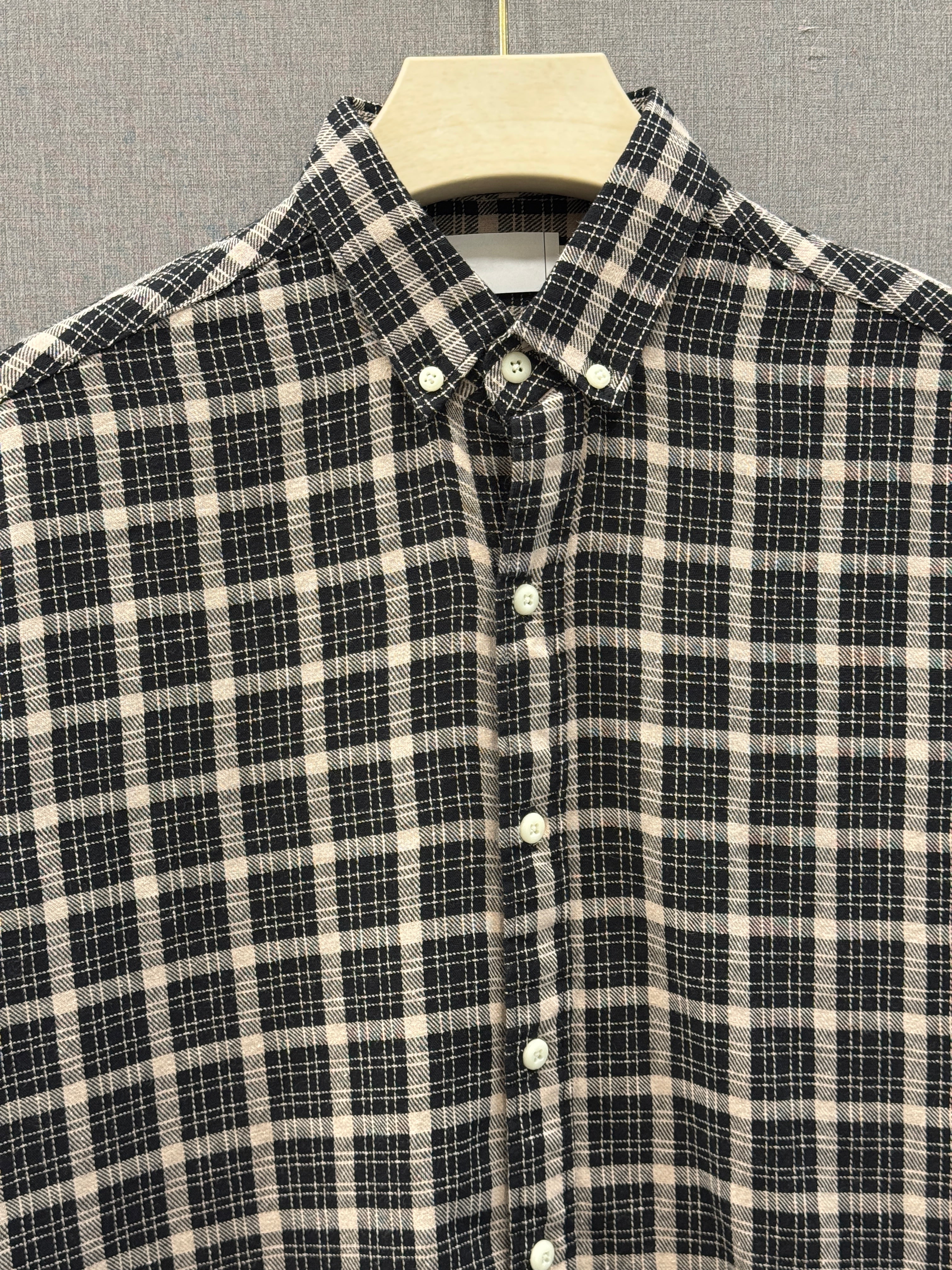 Select Flannel Shirt - Charcoal Check