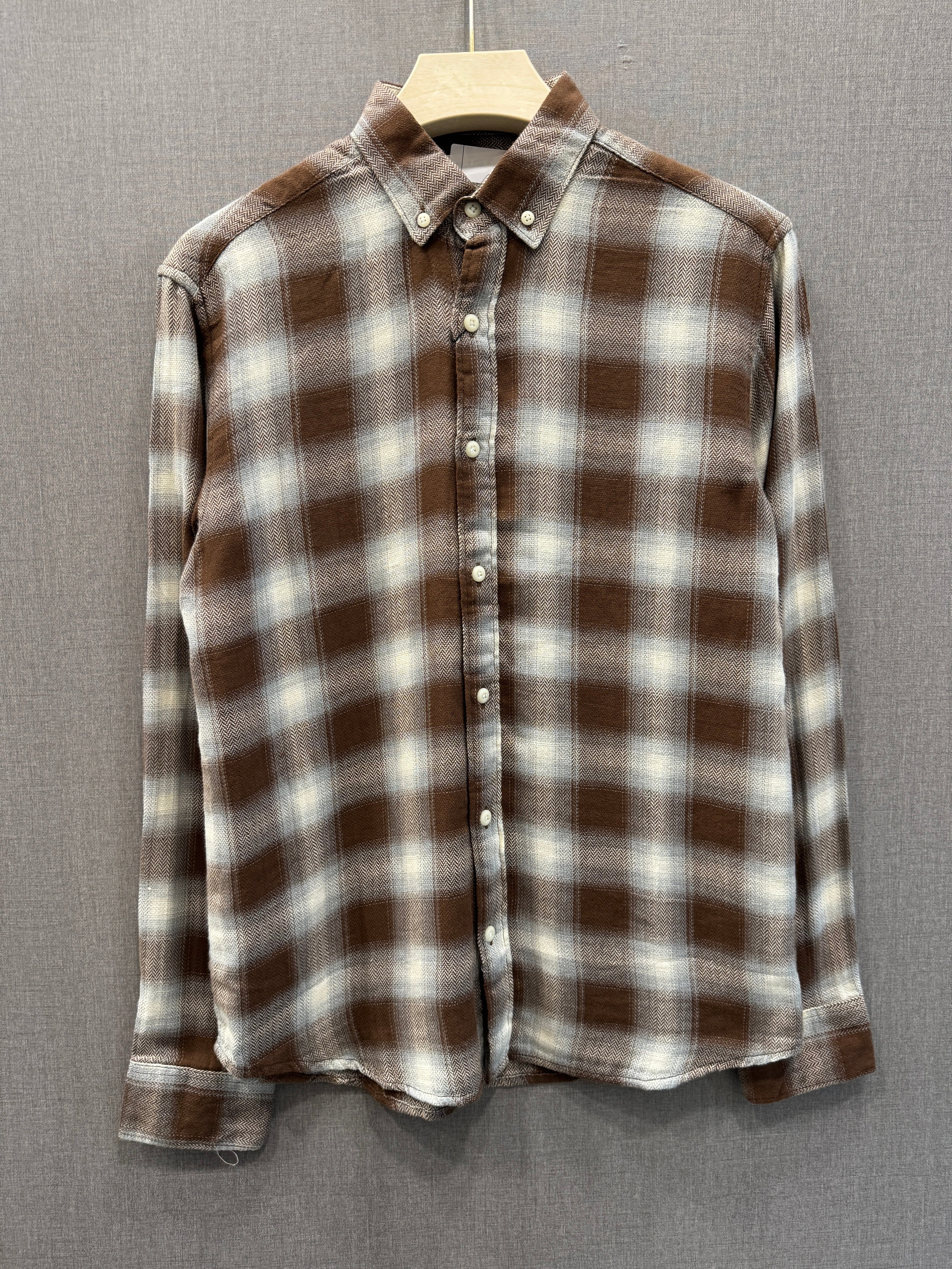 Core Flannel Shirt - Mocha Brown