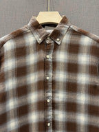 Core Flannel Shirt - Mocha Brown