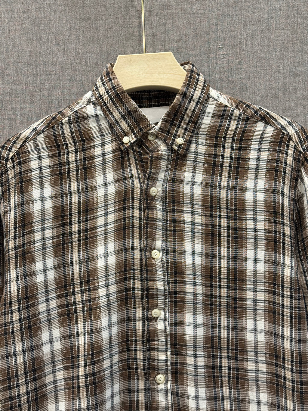 Select Flannel Shirt - Brown Plaid