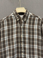 Select Flannel Shirt - Brown Plaid