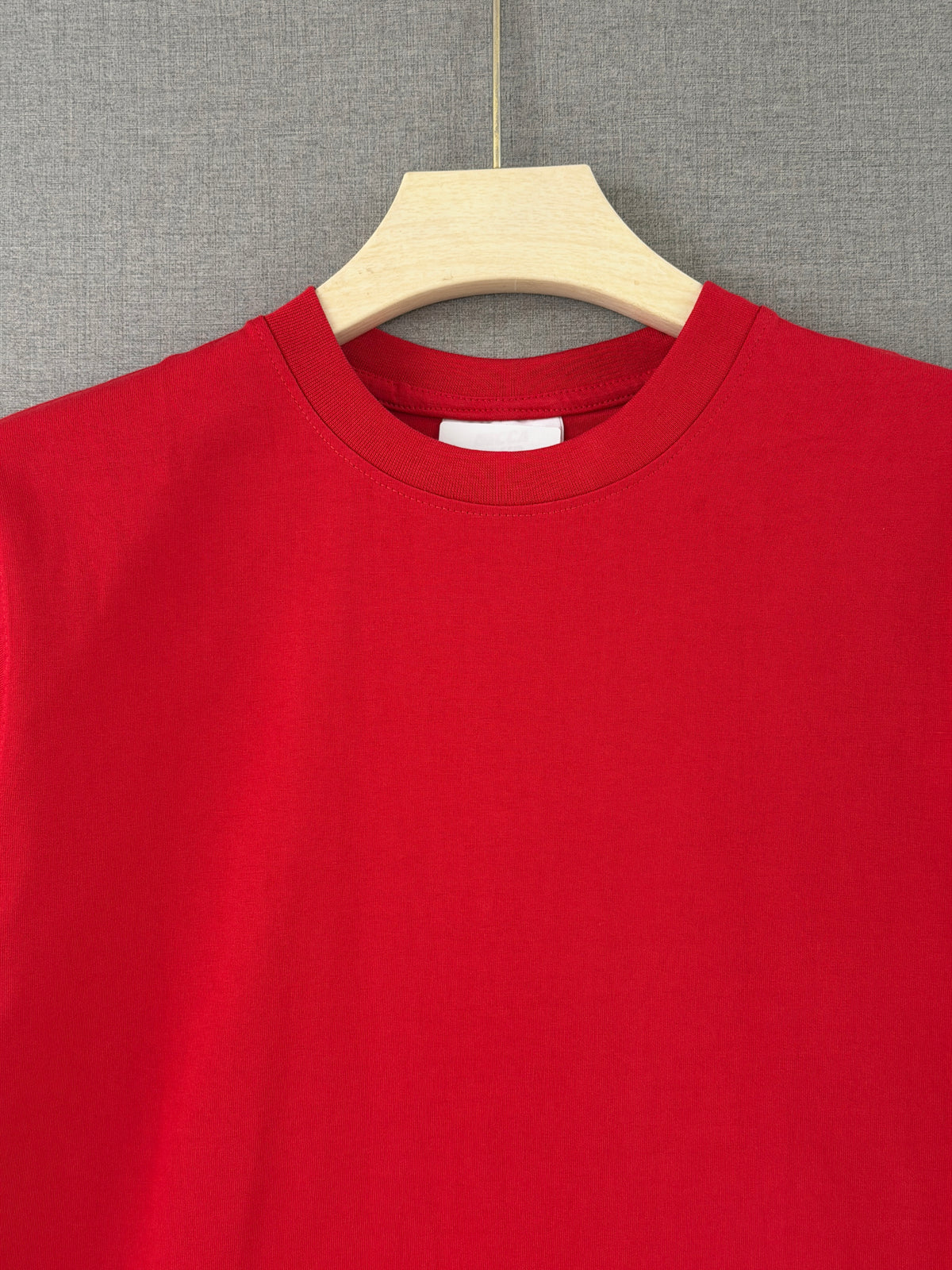 Classic Crew Neck Tee - Red