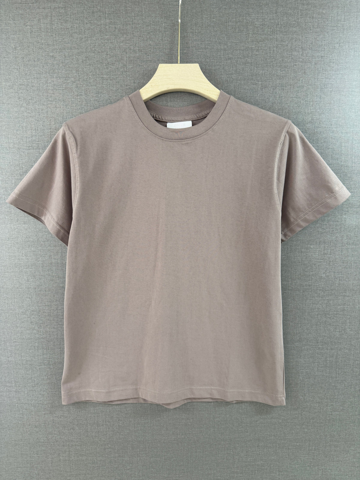 Classic Crew Neck Tee - Taupe