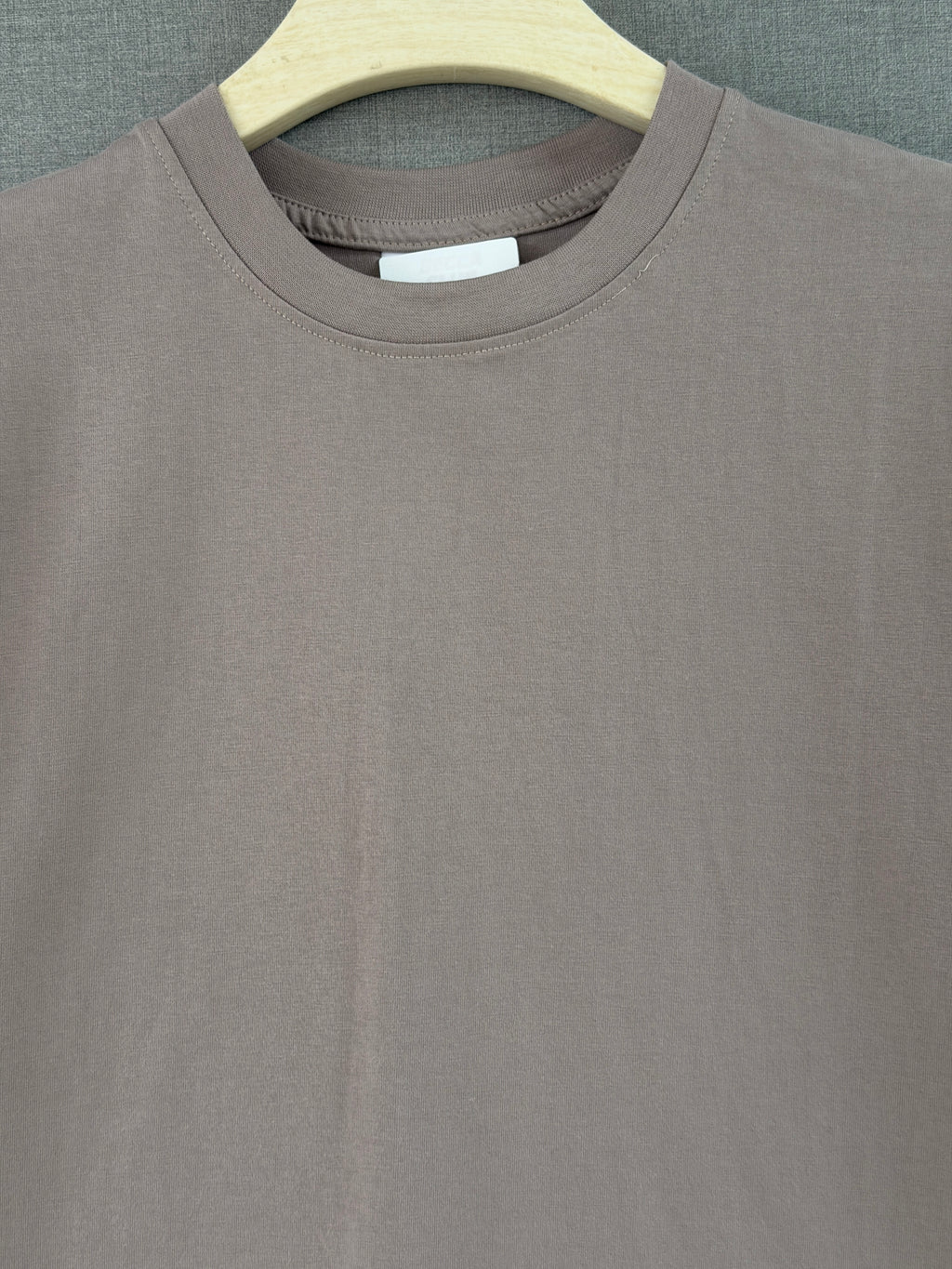 Classic Crew Neck Tee - Taupe