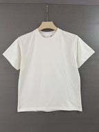 Classic Crew Neck Tee - White