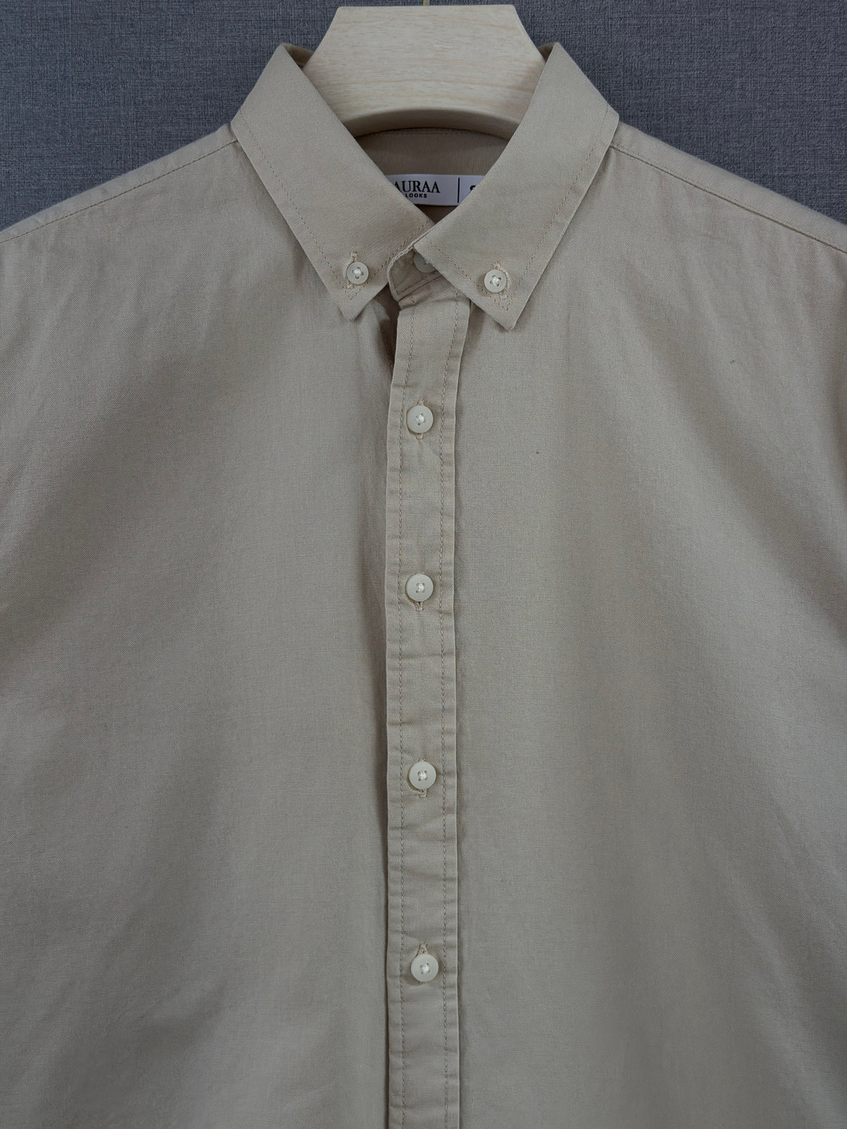 Essential Oxford Shirt - Beige