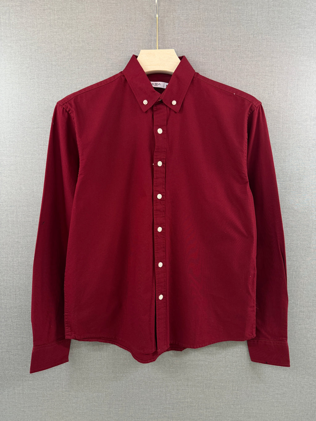 Heritage Oxford Shirt - Burgundy