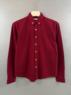 Heritage Oxford Shirt - Burgundy