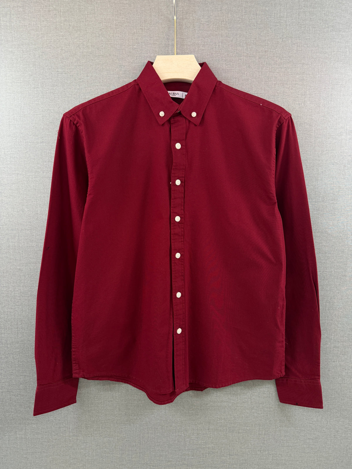 Heritage Oxford Shirt - Burgundy