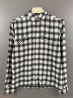 Young Leaders Flannel Shirt - Black & White
