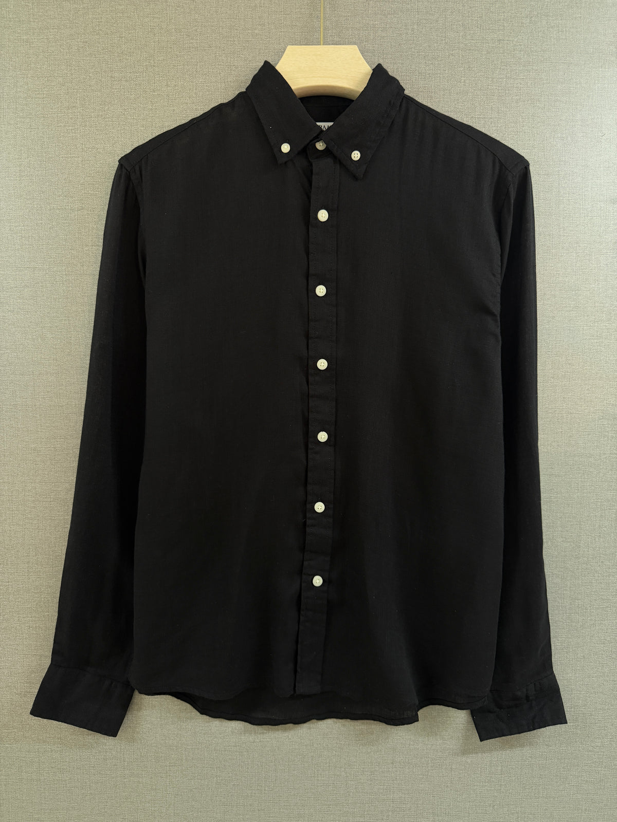 Linen Shirt - Black