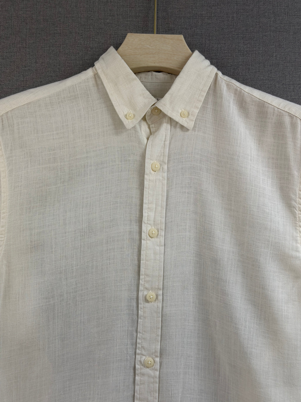 Linen Shirt - Off White