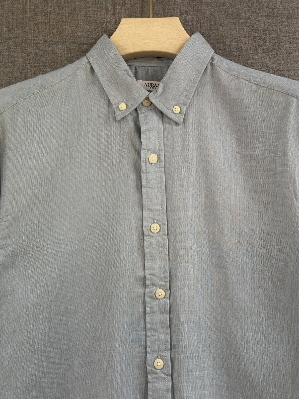Linen Shirt - Powder Blue