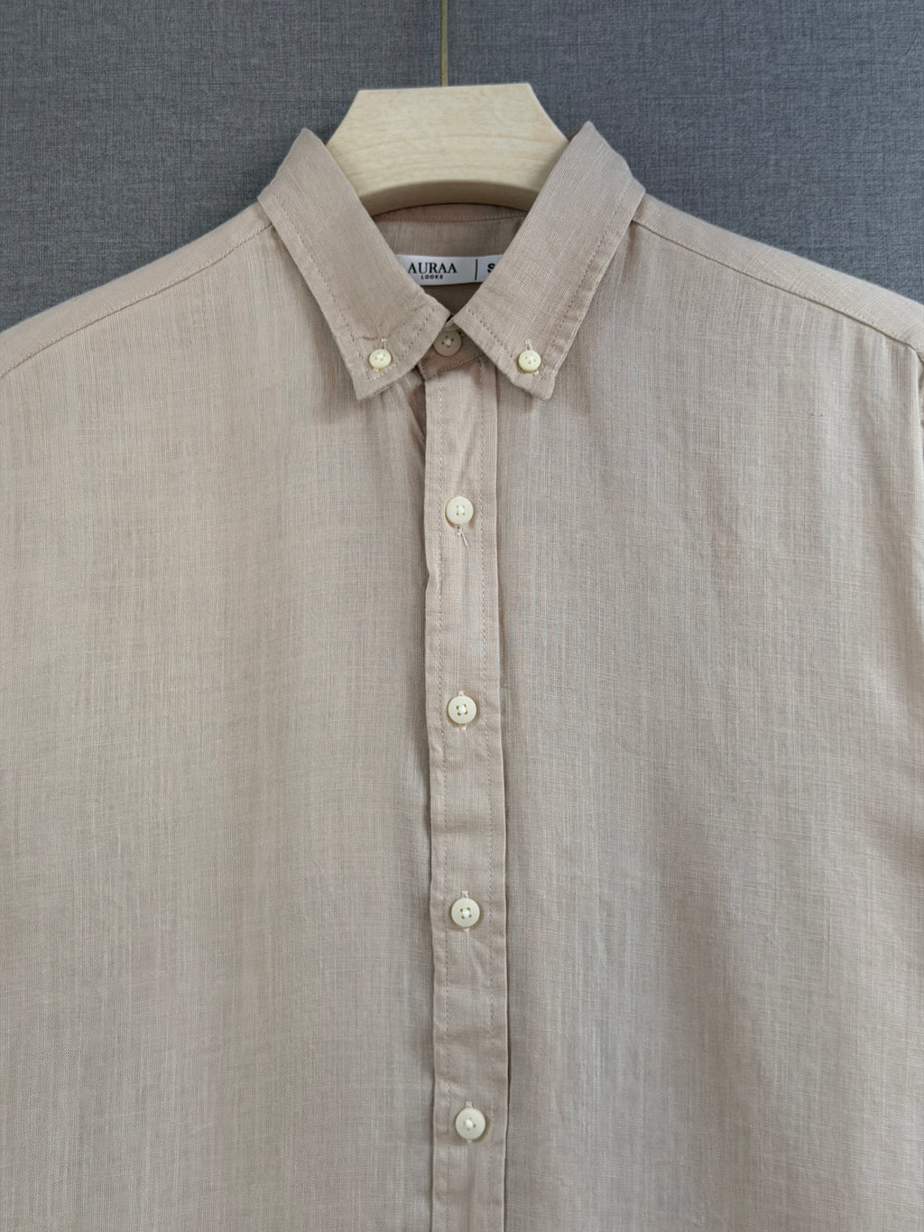 Linen Shirt - Natural Beige