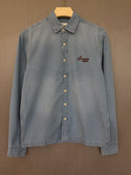 Washed Denim Shirt - Light Blue