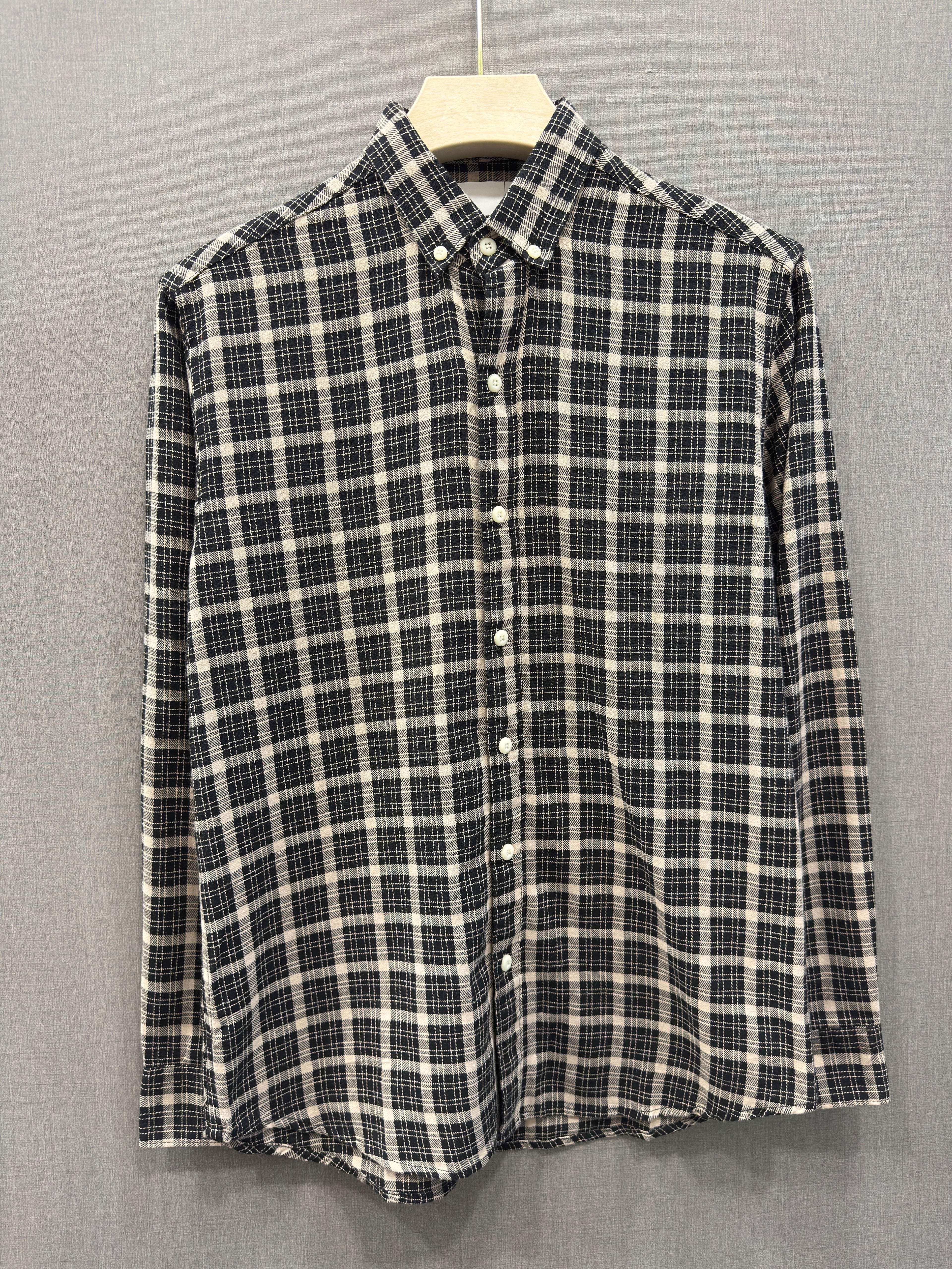 Select Flannel Shirt - Charcoal Check