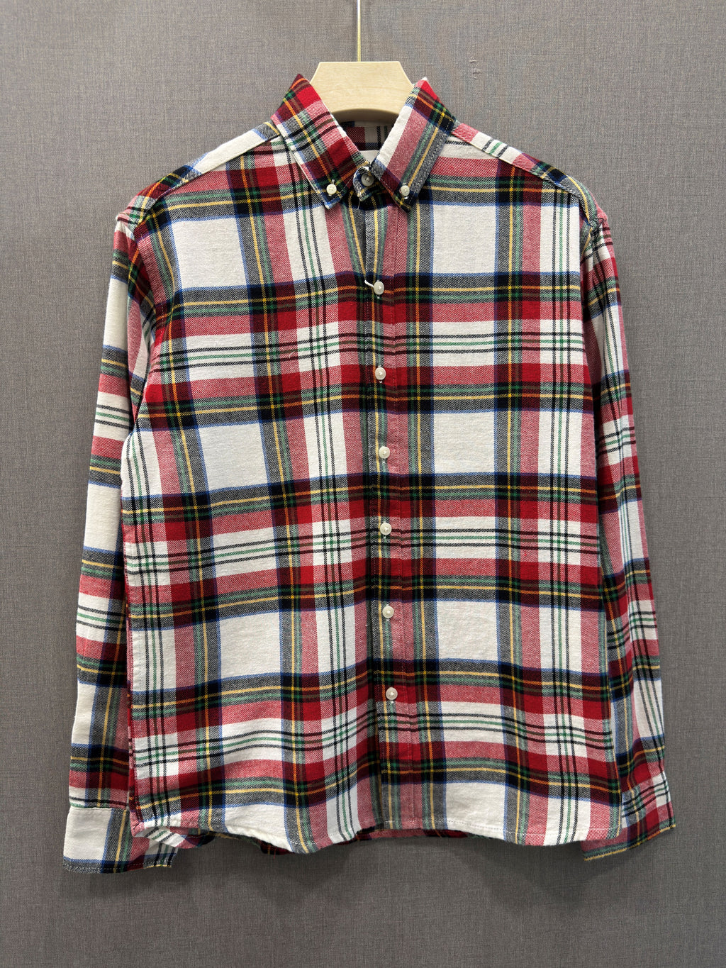 Core Flannel Shirt - Red Tartan