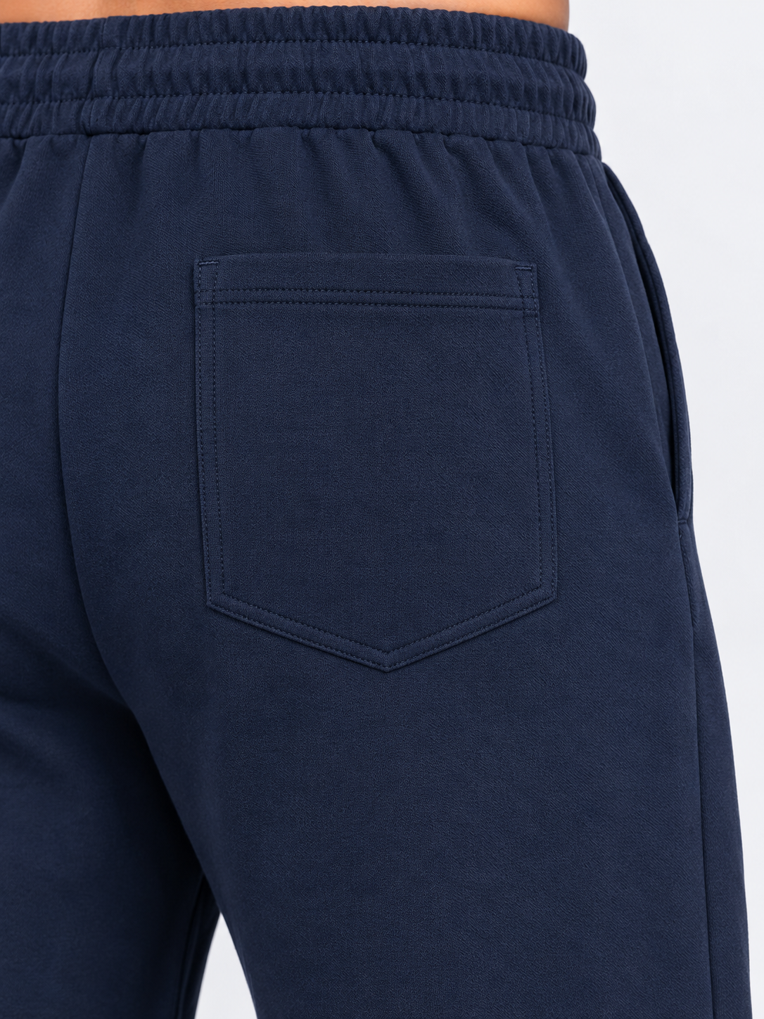 Premium Relaxed Fit Sweatpants - Navy Blue