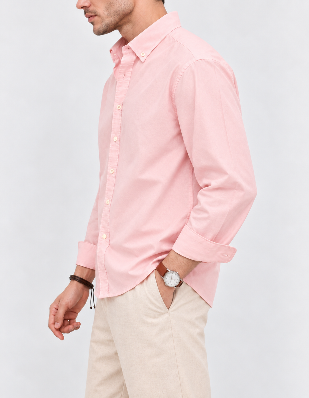 Soft Essential Oxford Shirt - Pink