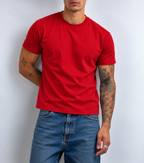 Classic Crew Neck Tee - Red