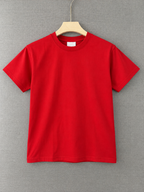Classic Crew Neck Tee - Red
