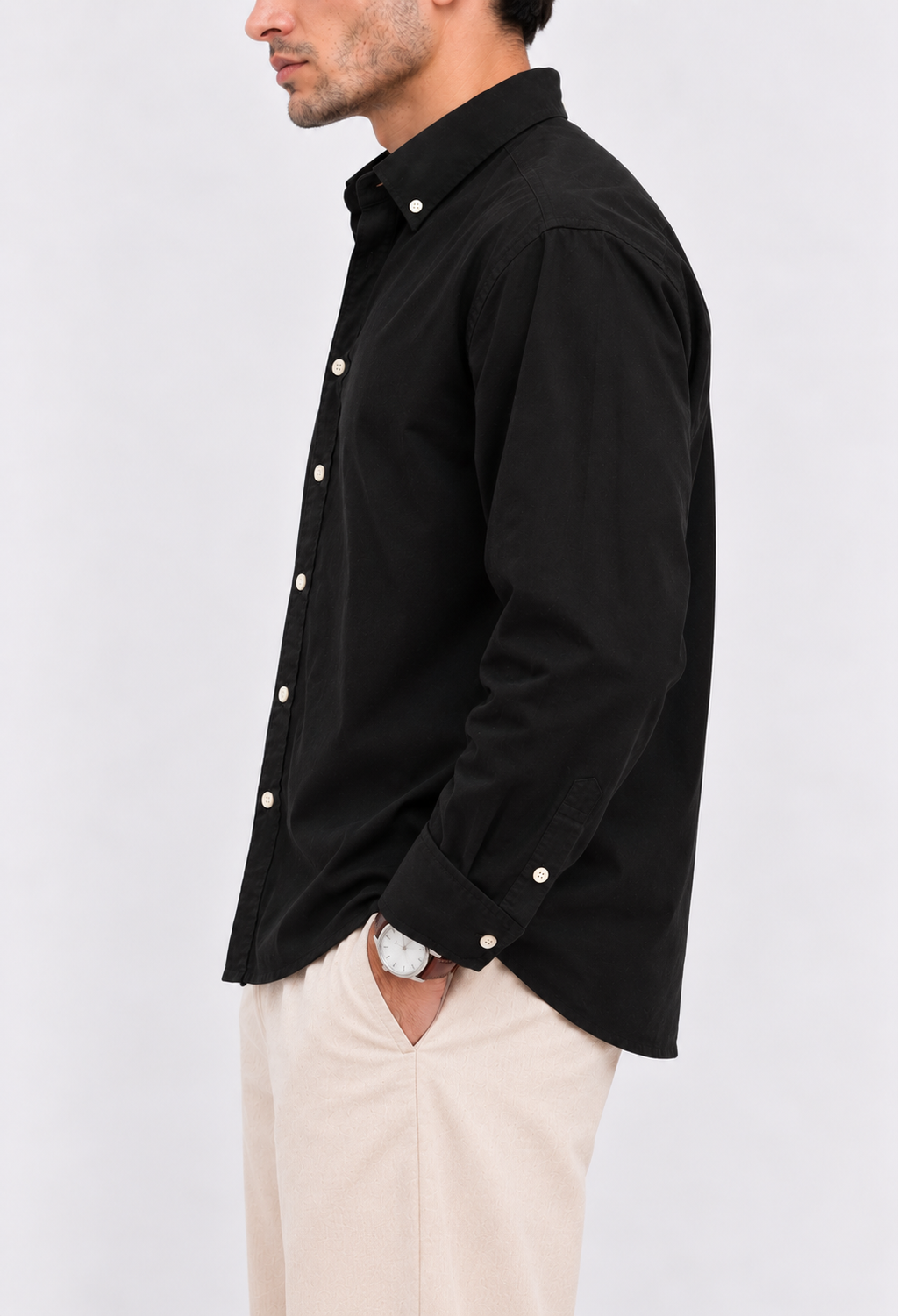 Classic Oxford Shirt - Black