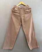Brown Loose Lenin Pant