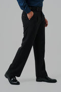 Gurkha Korean Pants - Jet Black