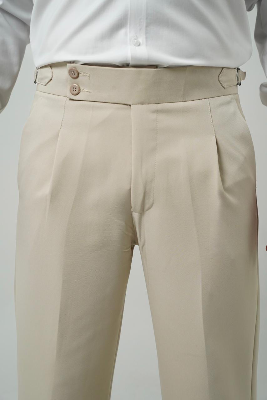 Gurkha Korean Pants - Beige