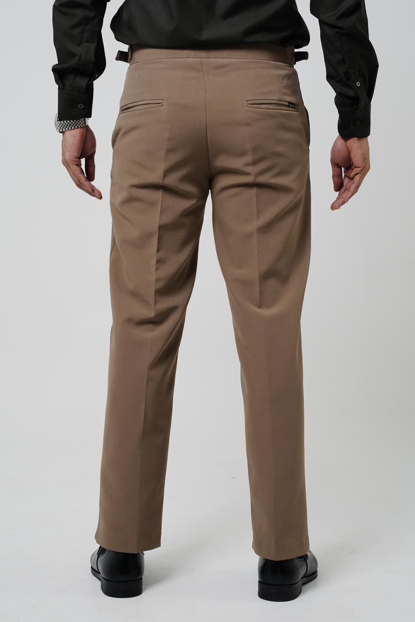 Gurkha Korean Pants - Stone Beige