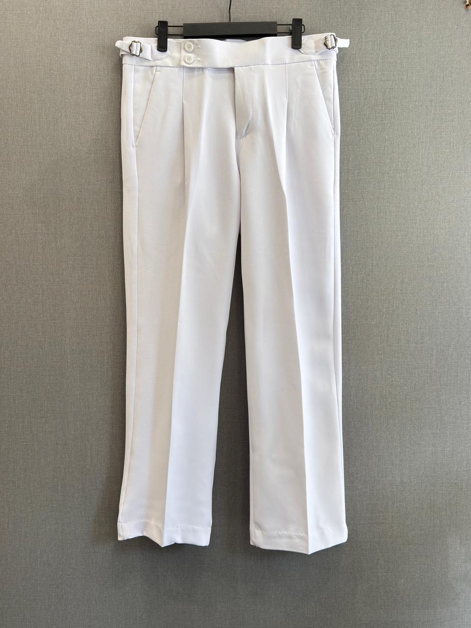 Gurkha Korean Pants - White