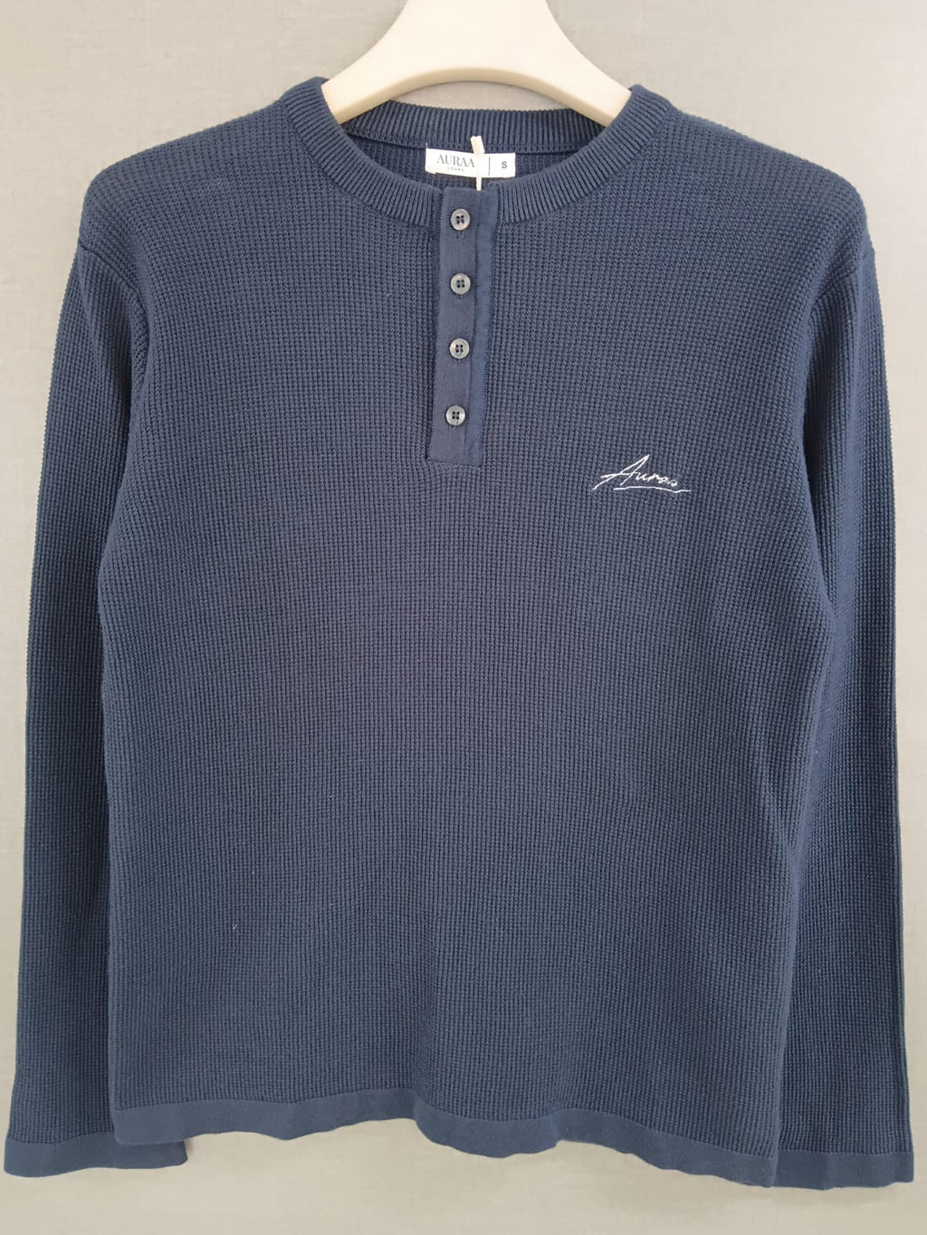 Henley T-shirts Navy blue