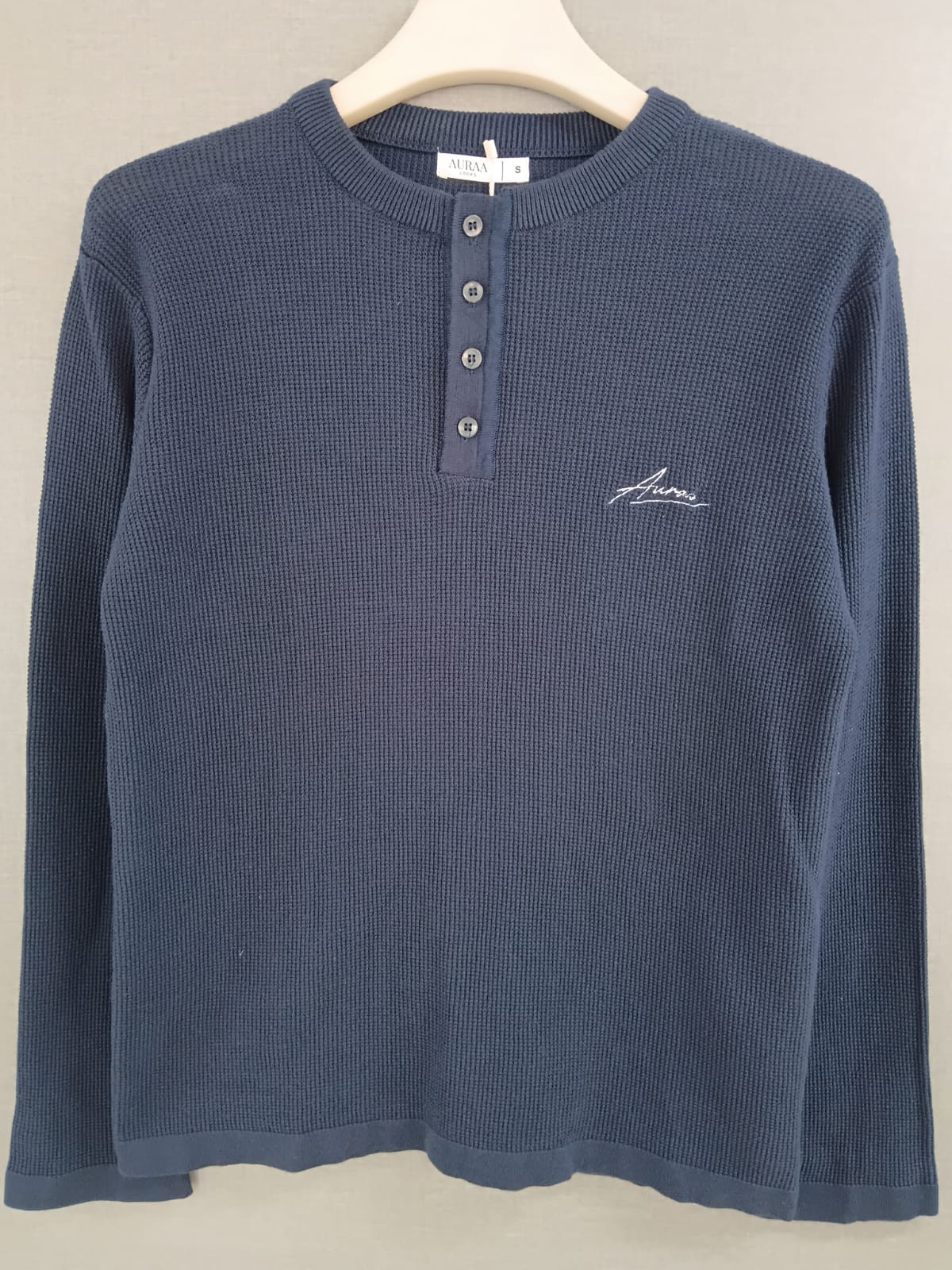 Henley T-shirts Navy blue