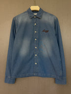 Washed Denim Shirt - Blue