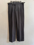 Gurkha Korean Pants - Jet Black