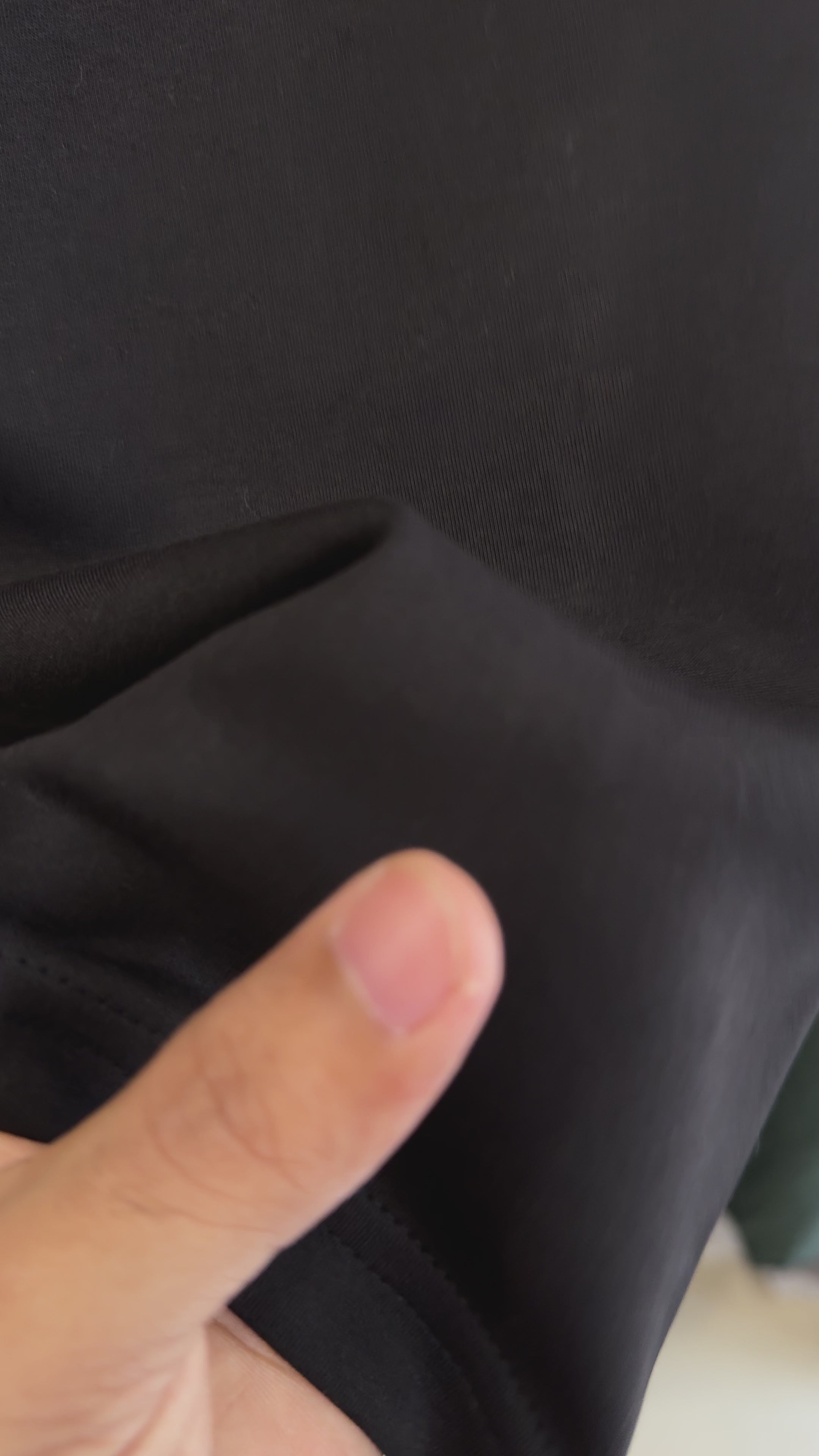 Straight Fit Track Pant - Jet Black